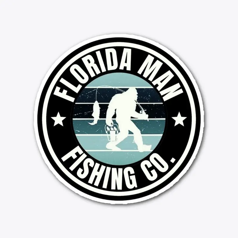 Florida Man Fishing Co. Logo